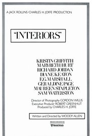 Watch Free Interiors (1978)